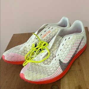 Nike White and Pink Athletic Shoes